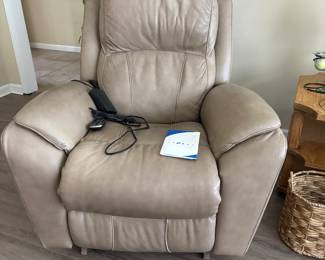 Lazy Boy leather rocker