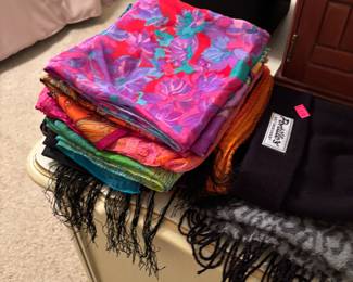 Silk scarves