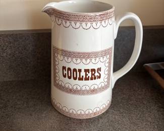 Stoneware pitcher