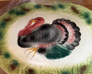 Large Italy Turkey platter