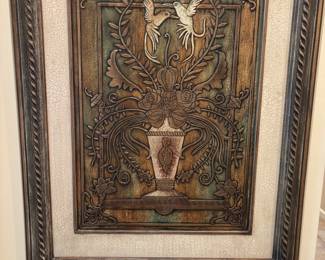 Large relief style art