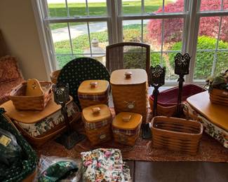 Lots of great Longaberger Baskets