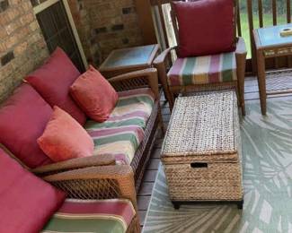 6 Pcs Wicker Outdoor Patio Furniture