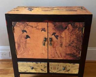 Angels in the Garden End Table