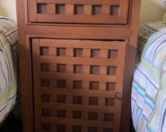 Wood Nightstand