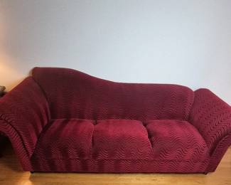 Vintage Swirl Raisin Couch