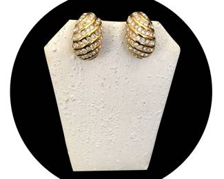 1980's signed and numbered Christian Dior earrings