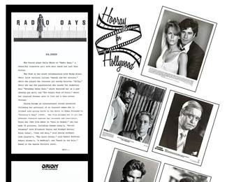 Shown above are a few items from a large collection of 1970’s and 1980’s movie/celebrity press packets.   Each packet contains photos of the stars, biographies (such as the one shown for Mia Farrow), notes and other pertinent details; some packets contain scripts.   Included are packets for:  Cry Freedom, St. Elmo’s Fire, Primal Fear,  Chuck Berry’s Hail Hail Rock ‘n Roll, Silverado, Radio Days, Much Ado About Nothing, Nothing in Common, The Sting, Gunfight at the OK Corral, With Six You Get Eggroll, Round Midnight, Skin Deep and Switching Channels.  Collection also includes packets for quirky bona fide bombs like Disney’s Unidentified Flying Oddballs, They Kill Their Masters, Fright Night, The Bride, Positive I.D., and  Perfect.  
