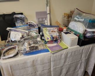 Stamp card making supplies