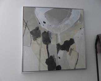 Framed contemporary art