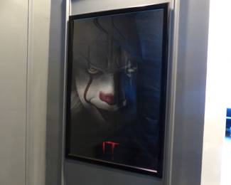 Framed movie poster