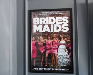Framed movie posters
