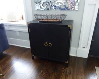 Black cabinet