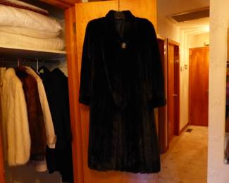 Mink coat, fur jackets