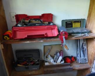 Garage, tools