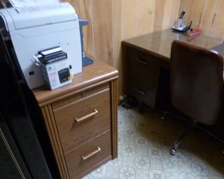 File cabinet, printer