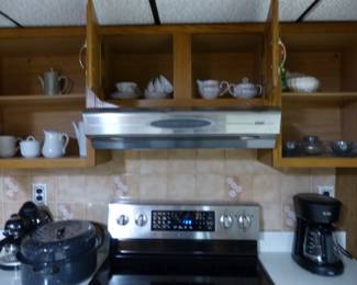 Complete kitchen cabinets, dishwasher, stove, hood & fridge (bring tools to dismantle)