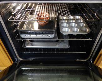 Complete kitchen cabinets, dishwasher, stove, hood & fridge (bring tools to dismantle)