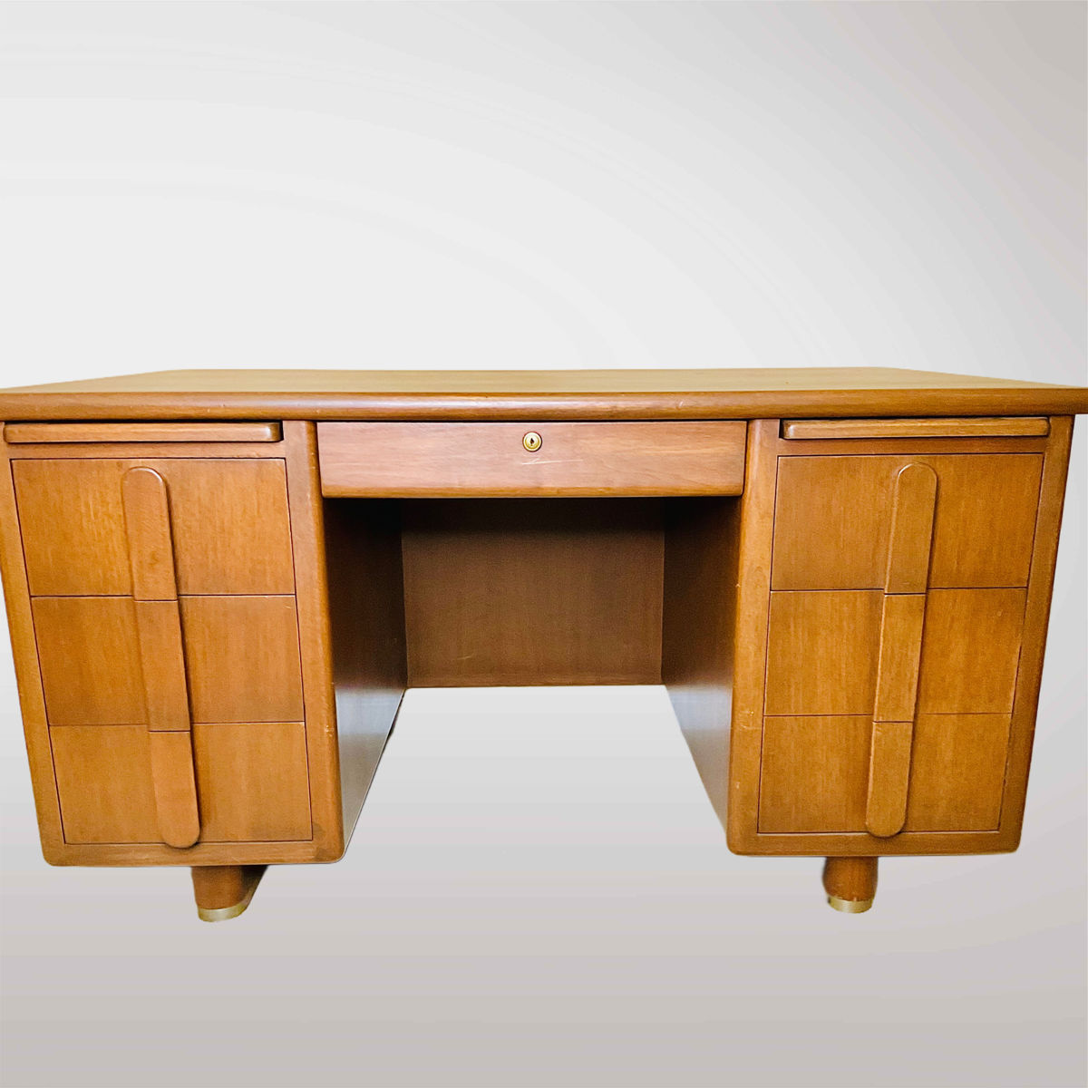 Mid-Century Modern Desk, likely produced in the United States during the 1950s or 1960s.