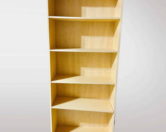 Set of pine shelving