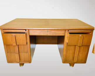 Mid-Century Modern Desk, likely produced in the United States during the 1950s or 1960s.