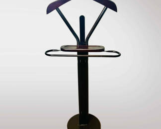 Gentlemen’s wooden valet stand