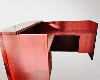 Receptionist desk