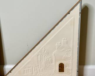 This is an embossed artwork by Martin Kelly.