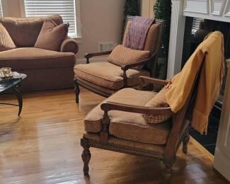 furniture, sofa, two seater sofa+2 armchairs, coffee tables, home accents, books,