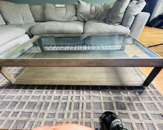 $800 - Restoration Hardware Coffee Table