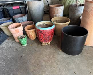 Misc pots - prices tbd
