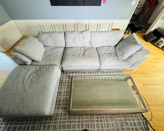 $3,600 - Restoration Hardware Cloud Modular Customizable Sectional Sofa