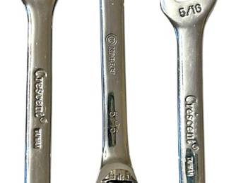 Three Combination Wrenches