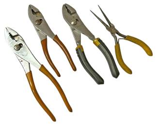 Four Pairs of Pliers