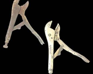 Two ViseGrip Locking Pliers