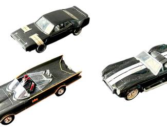 Three Diecast Model Cars