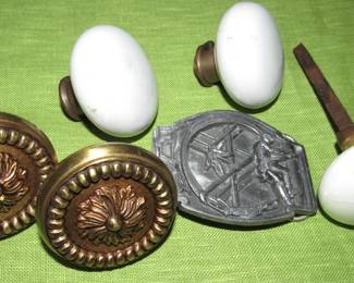 Vintage knobs etc.