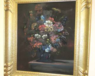 Antique oil on canvas