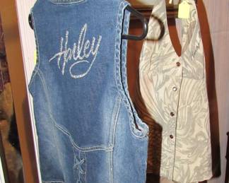 Harley Davidson vests