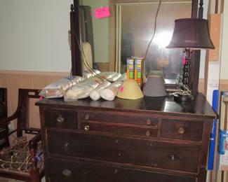VTG dresser in garage apartment