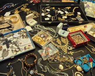 Gold Silver Costume Jewelry