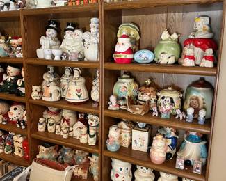 Collectible vintage cookie jars