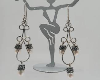 MLT108Pearlearrings