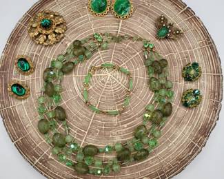 MLT52greenjewlery
