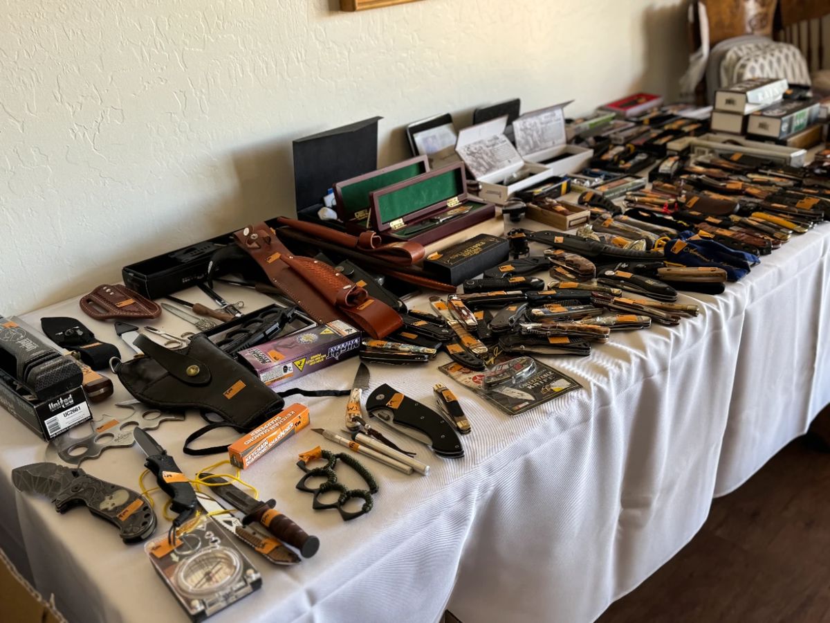 TONS OF KNIVES