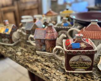 Antique tea pots