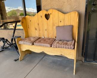 Outside bench