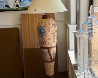 Southwest floor lamp