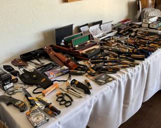 TONS OF KNIVES