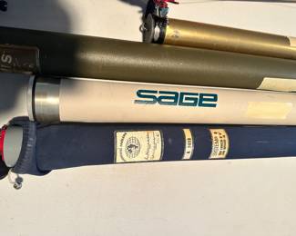 Sage and orvis fly rods